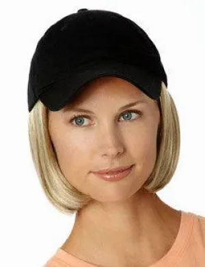 Shorty Hat Black by Henry Margu | Cotton Cap w/ Synthetic Hair