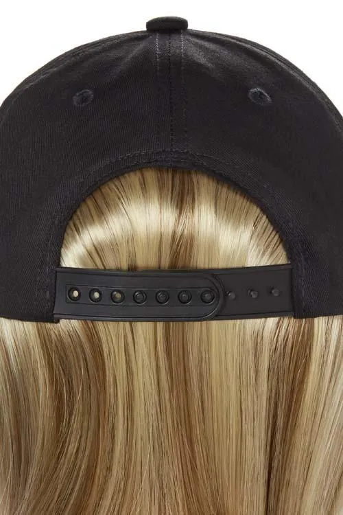 Shorty Hat Black by Henry Margu | Cotton Cap w/ Synthetic Hair