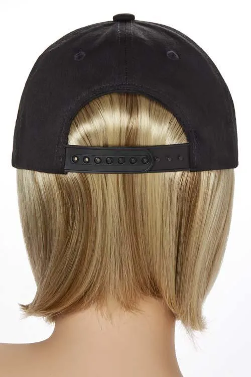 Shorty Hat Black by Henry Margu | Cotton Cap w/ Synthetic Hair