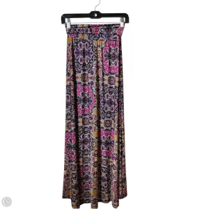 Skirt Maxi By Clothes Mentor In Multi-colored, Size: S