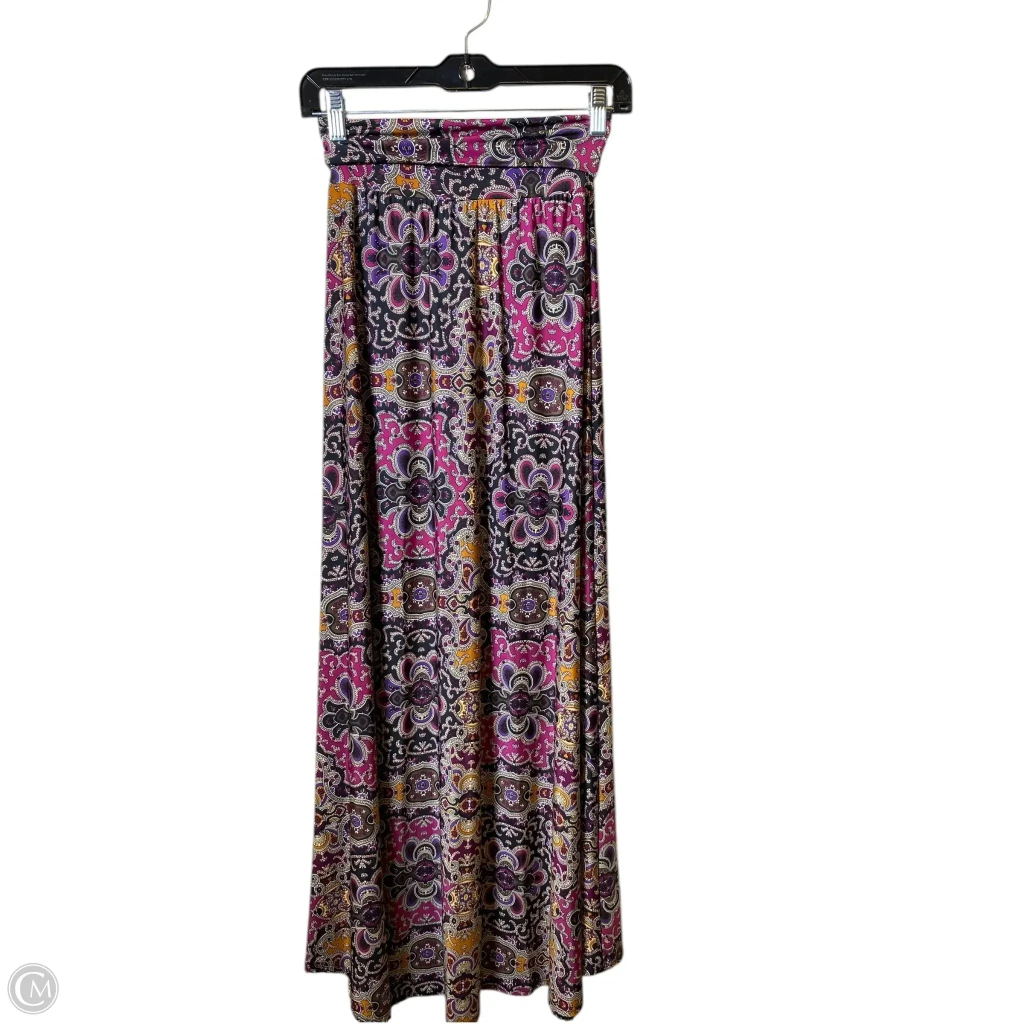 Skirt Maxi By Clothes Mentor In Multi-colored, Size: S