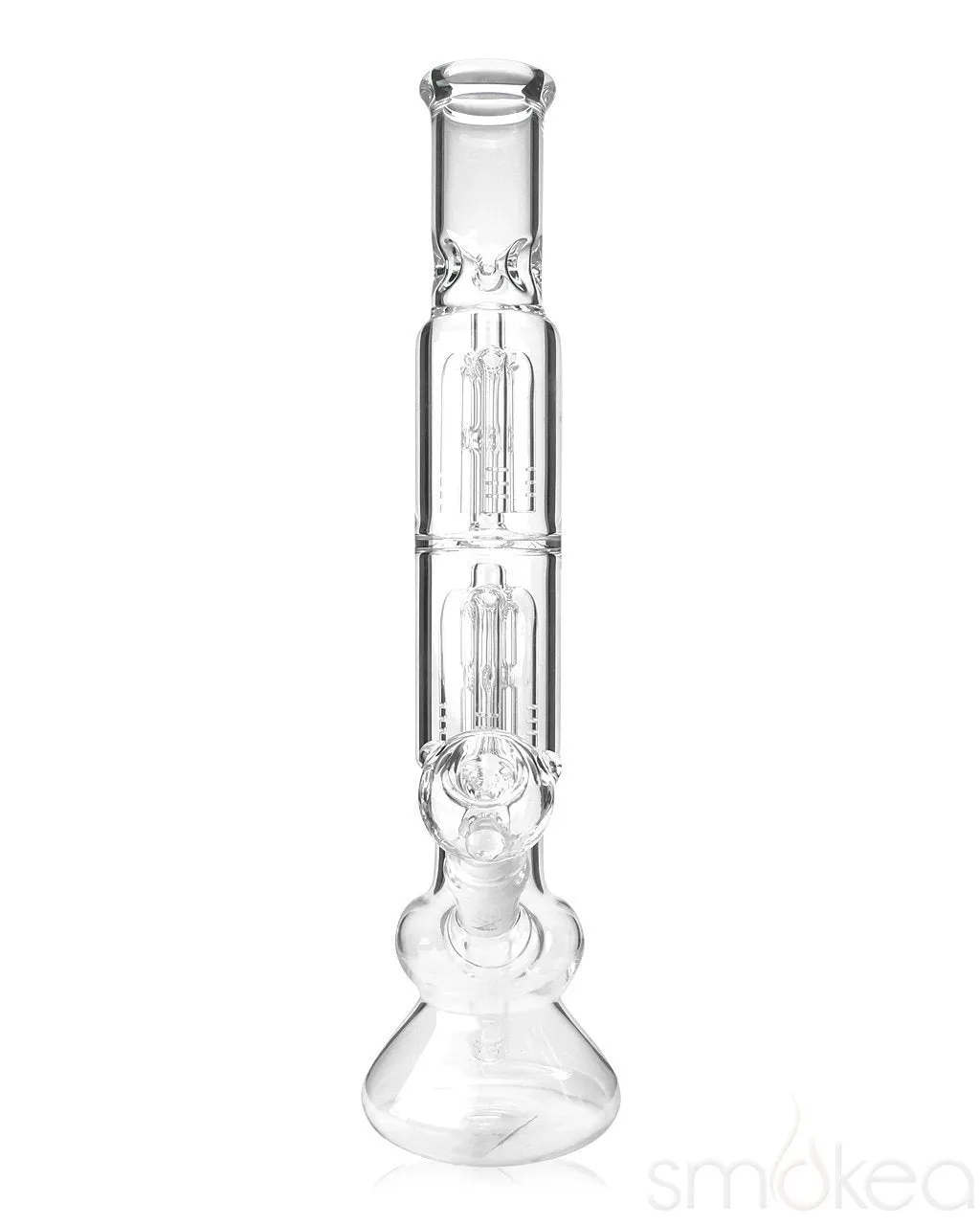 SMOKEA Double Tree Perc Bong