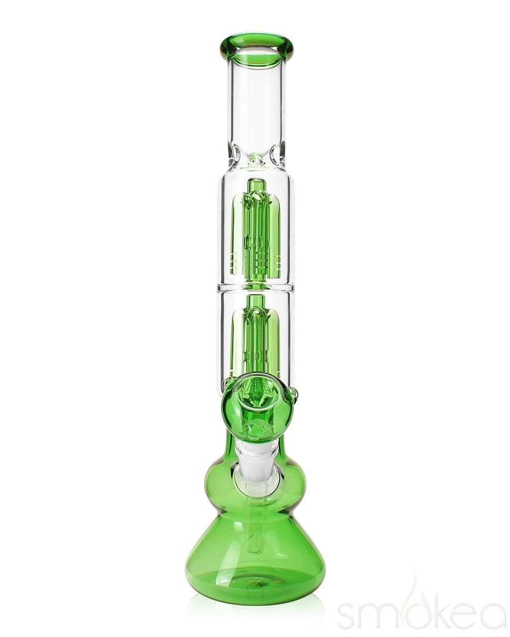 SMOKEA Double Tree Perc Bong