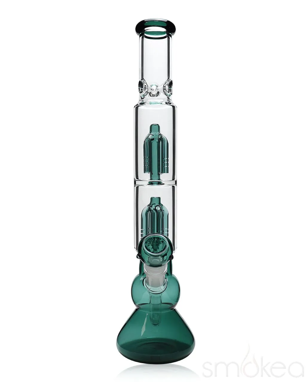 SMOKEA Double Tree Perc Bong