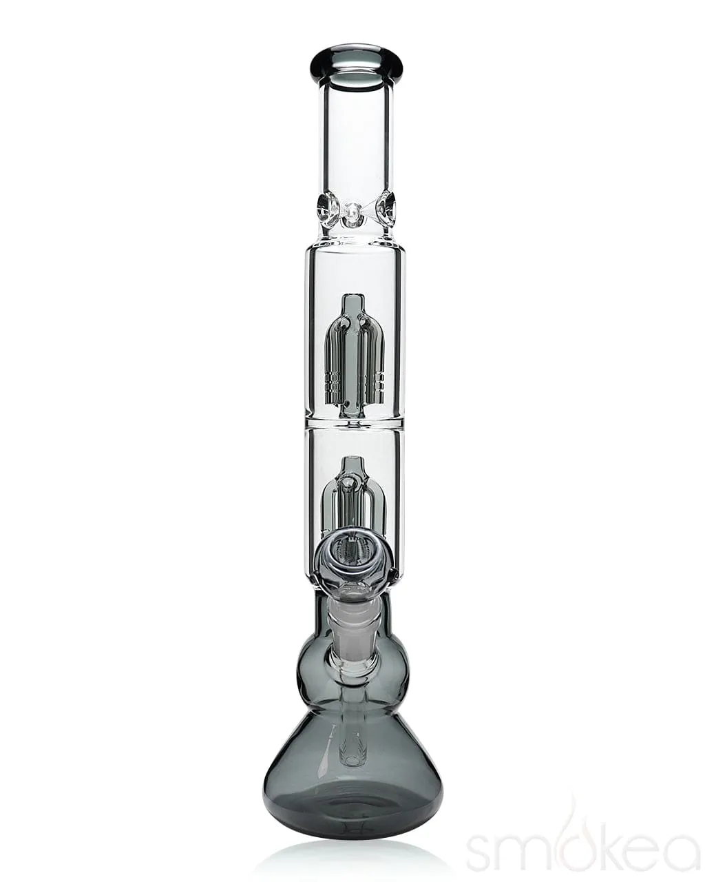 SMOKEA Double Tree Perc Bong