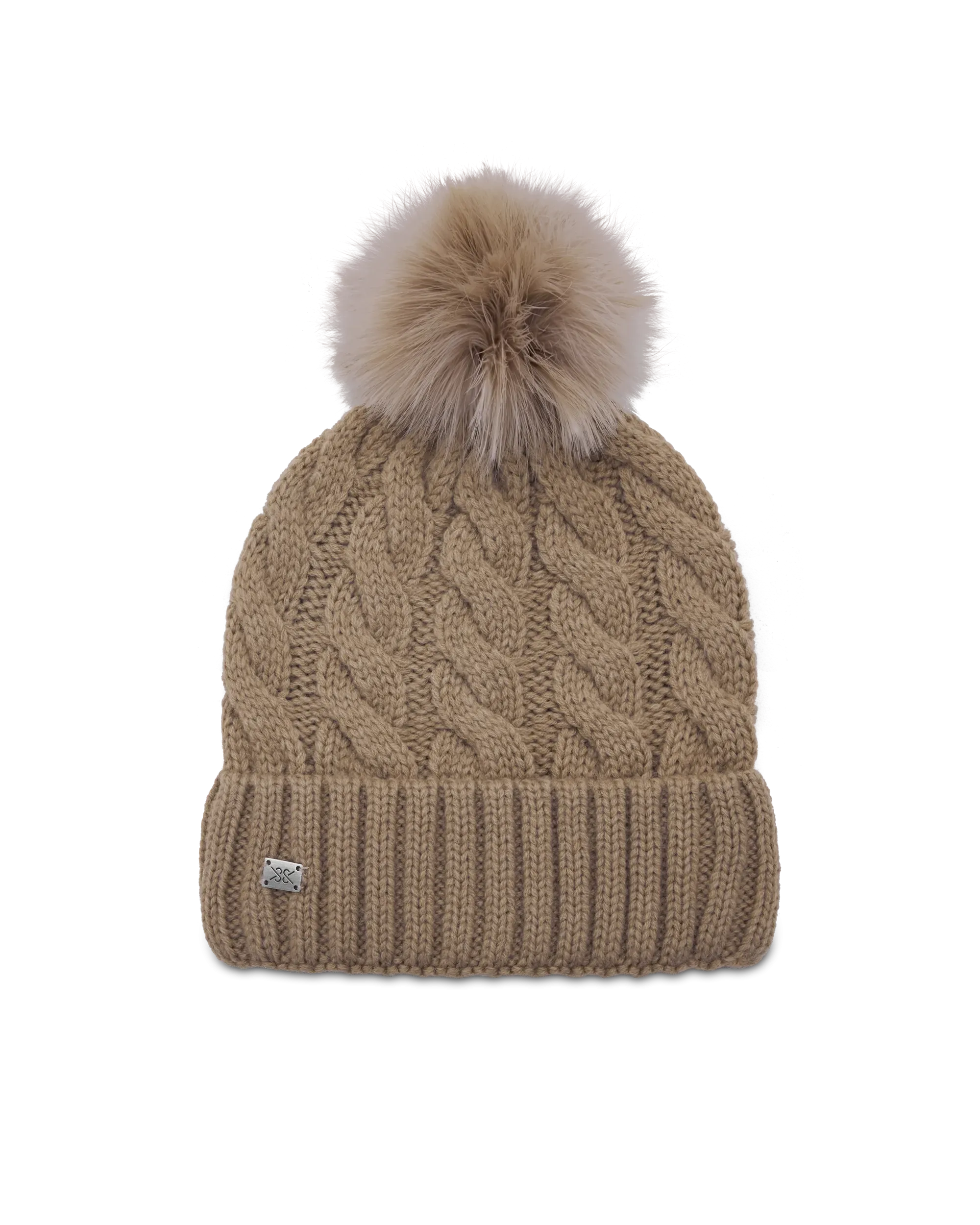 Soia & Kyo Amalie-TN Cable-Knit Toque