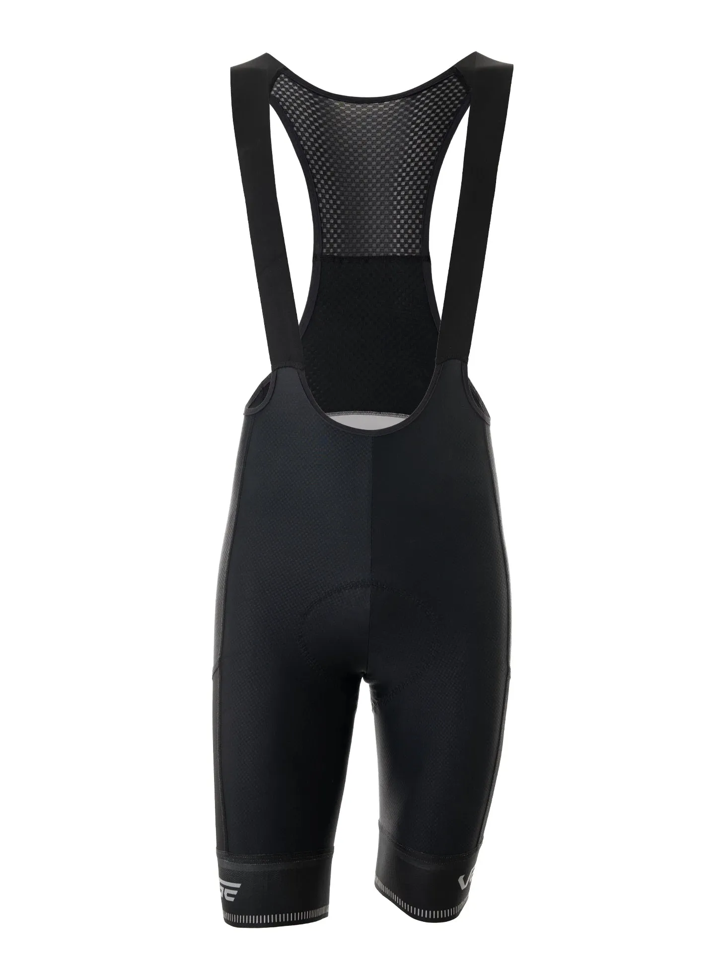 SOLIDS ADVENTURE CARGO BIB SHORTS - WOMEN - BLACK