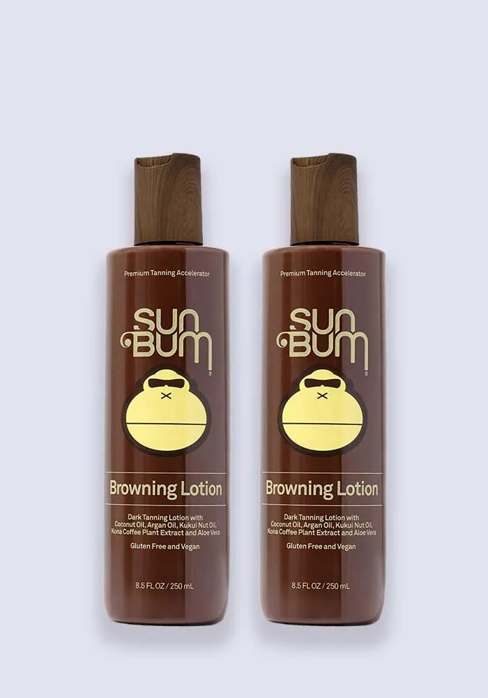 Sun Bum Browning Lotion SPF 15 250ml - 2 Pack Saver