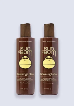 Sun Bum Browning Lotion SPF 15 250ml - 2 Pack Saver