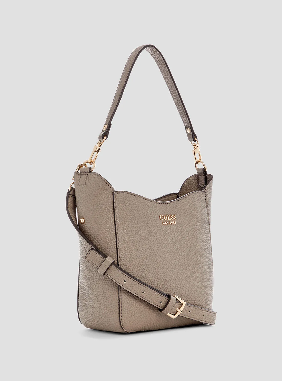 Taupe Brenton Girlfriend Bucket Bag