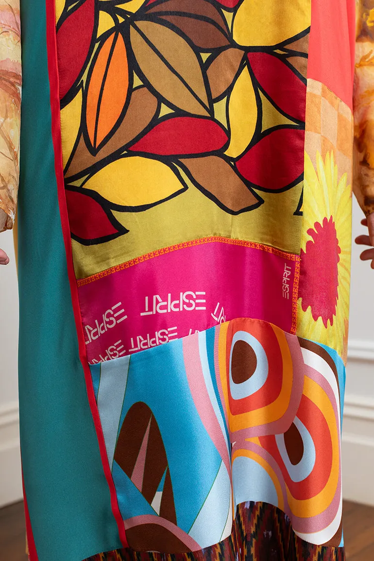 The Red Sun Flower Dress