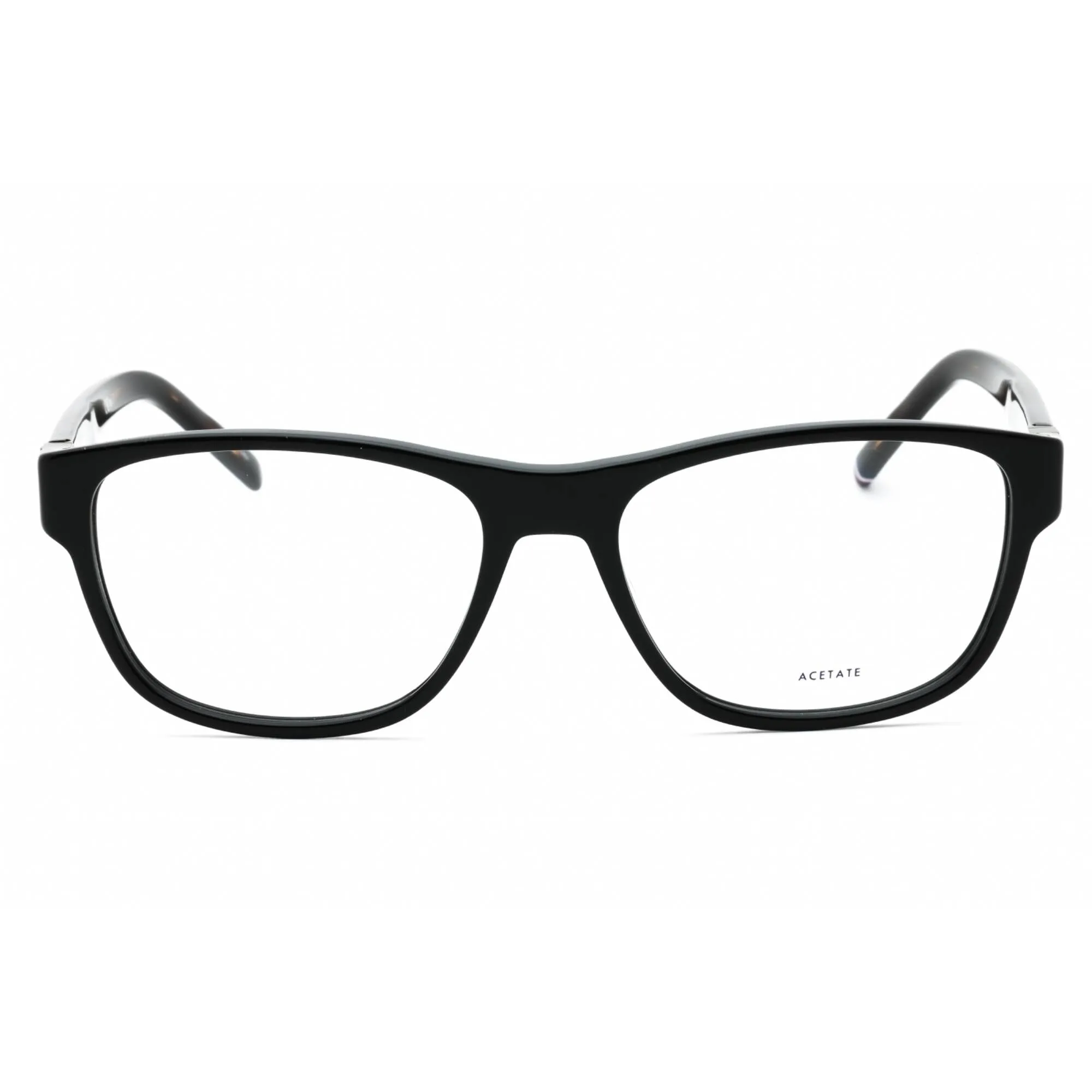 Tommy Hilfiger Men's Eyeglasses - Black Plastic Square Shape Frame | TH 1872 0807 00