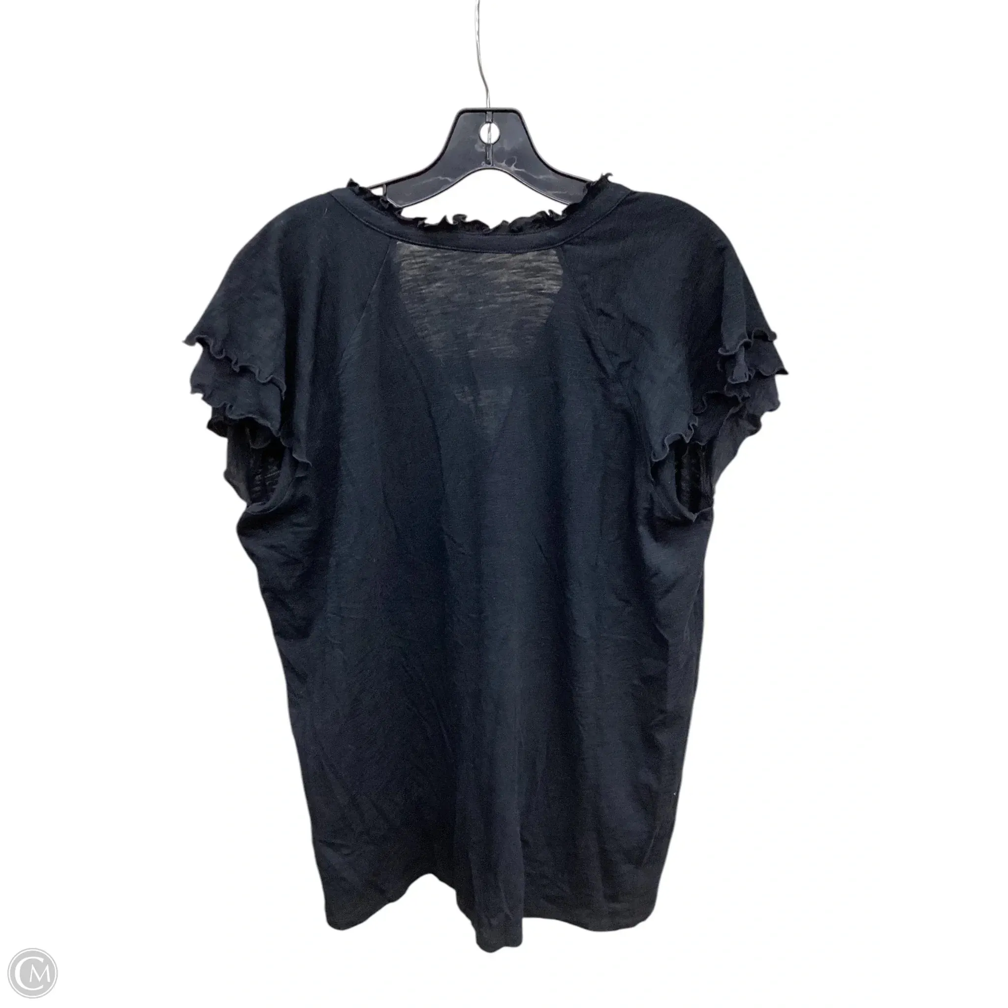 Top Short Sleeve By Torrid In Black, Size: L