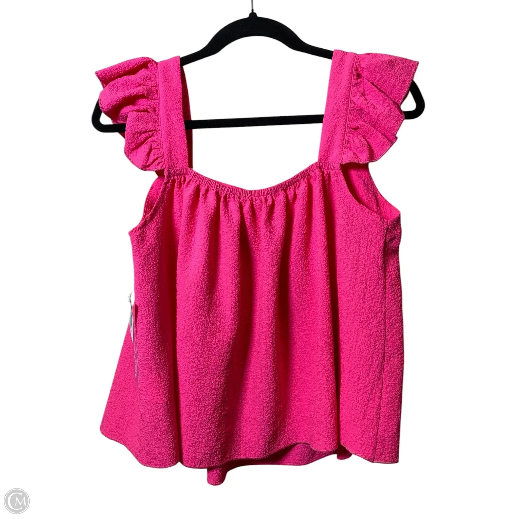 Top Sleeveless By Clothes Mentor In Pink, Size: M