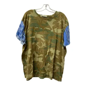 Top Ss Basic By We The Free In Green, Size:M