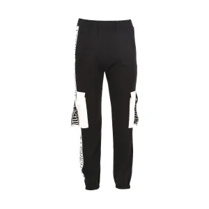 Twinset Women's Logo-tape Black Pant