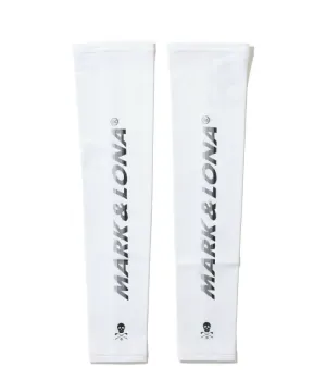 Unisex Dialogue Arm Cover White