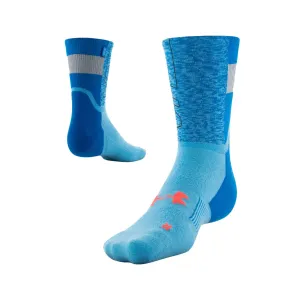 Unisex Under Armour ArmourDry Run Crew Socks - Blue