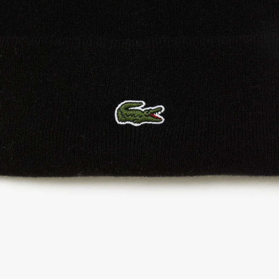 Unisex Wool Beanie Black