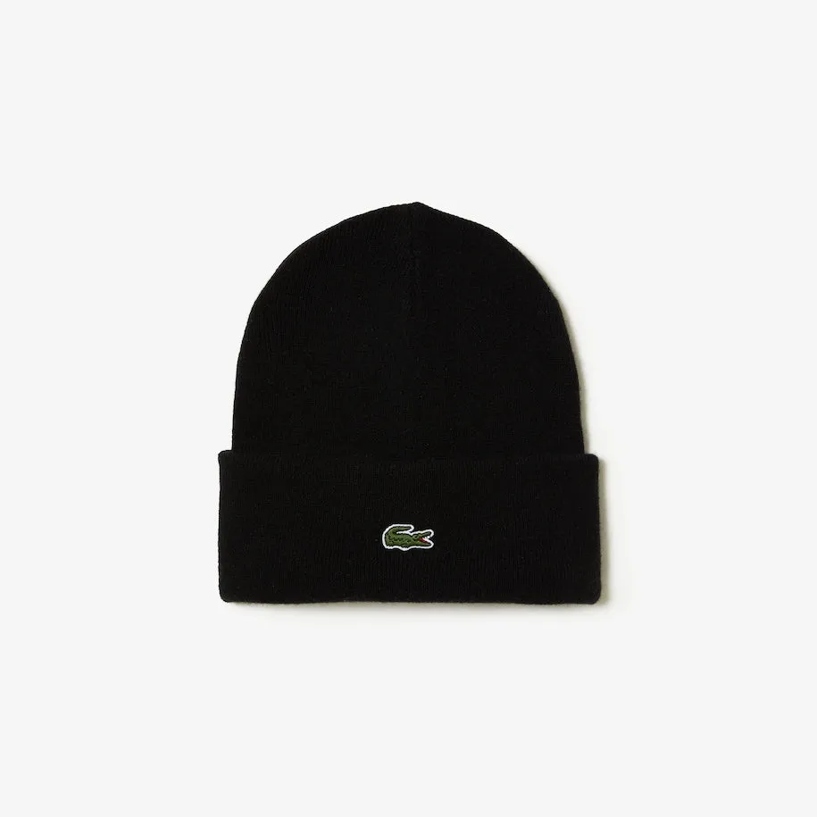 Unisex Wool Beanie Black