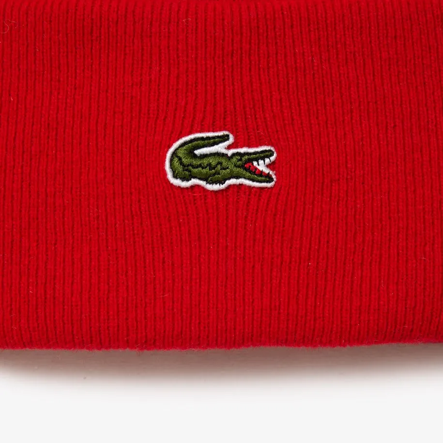 Unisex Wool Beanie Red