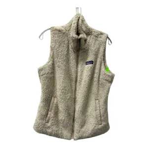Vest Other By Patagonia In Tan, Size:L
