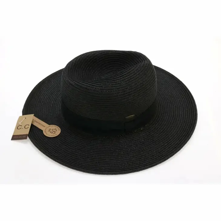 Weekend Ways Straw Fedora Sun Hat