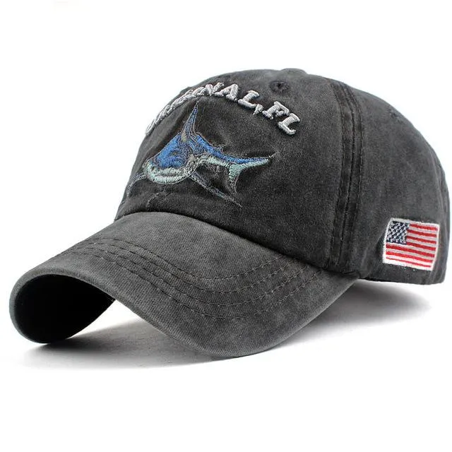 West Louis™ Washed Cotton Baseball Cap