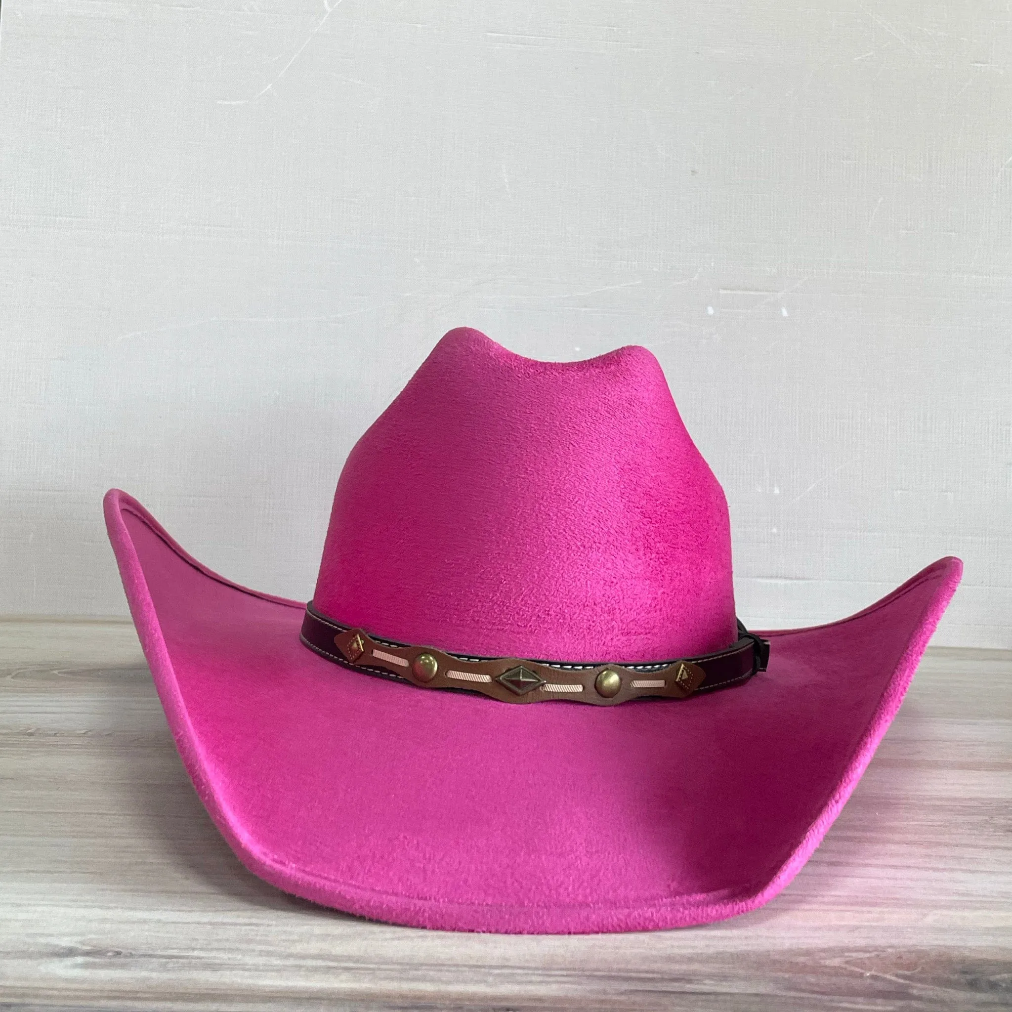Western Cowboy Suede Hat - Bolona Style