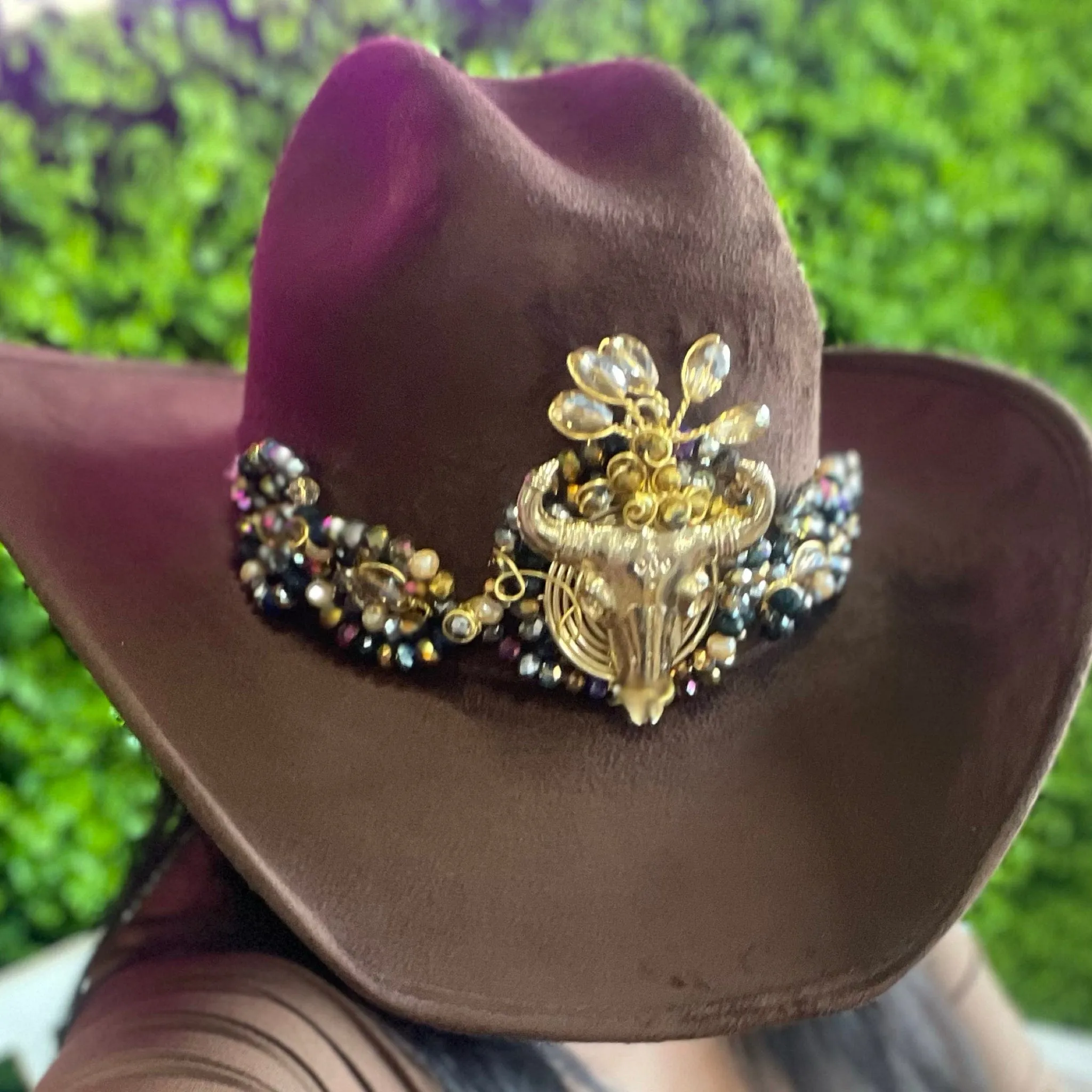 Western Cowboy Suede Hat - Bolona Style