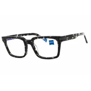 Zeiss Men's Eyeglasses - Black Tortoise Acetate Full Rim Rectangular | ZS22522 062